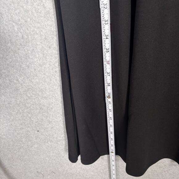 90s City Chic Dress 18 Crepe Stretch Flowy Skater Twee Cute Girl Minimal Quiet - Picture 6 of 12